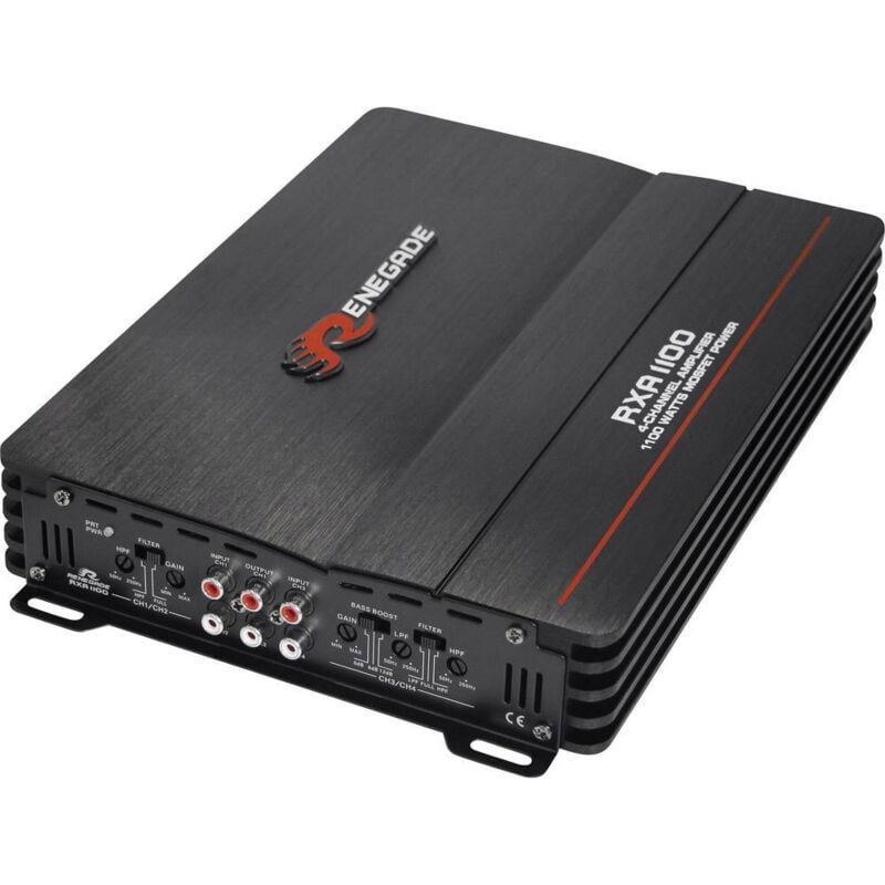foto del prodotto rxa1100 amplificatore a 4 canali 600 w - renegade