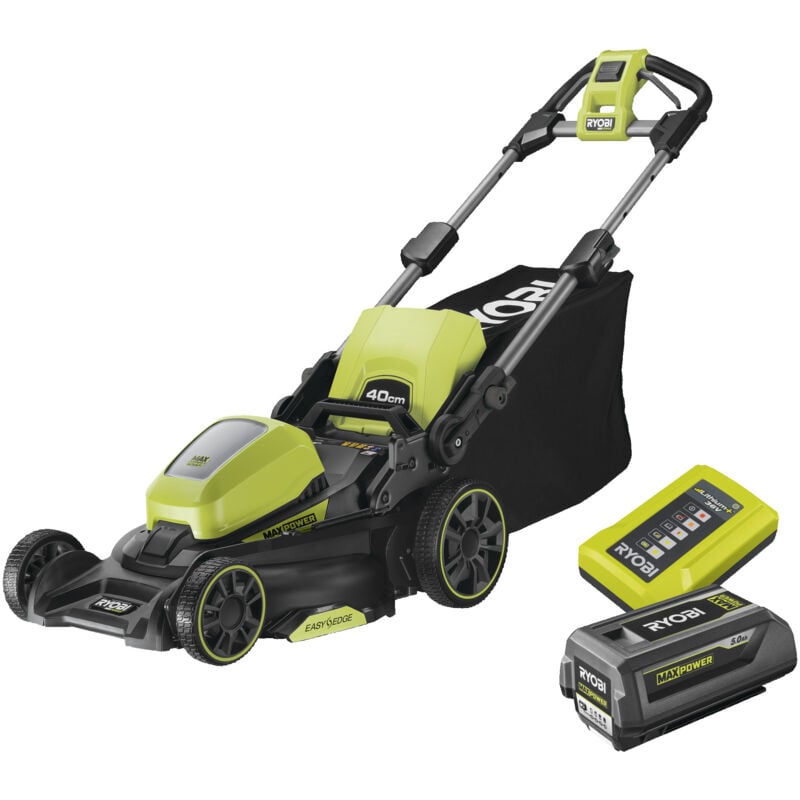 foto del prodotto ry36lm40a 0 rasaerba batteria 36v 40cm 25 75mm mulching kit 5.0 ah ryobi