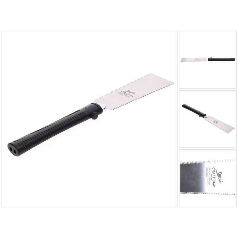 foto del prodotto ryoba sega giapponese universal per legno manico lungo m 180r lama 180 mm made in japan shogun