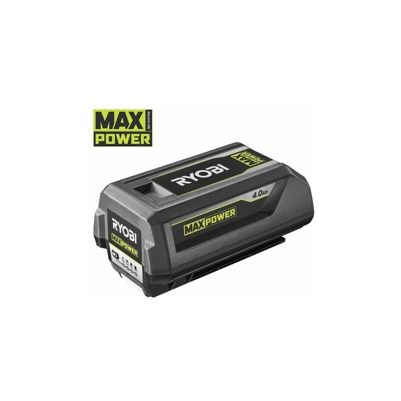 foto del prodotto ryobi - 1 batterie lithium+ 36v compatible avec tous les outils de jardinage 36v max power - 4,0 ah - gestion individuelle de charge/décharge des cellules et énergie régulée - bpl3640d2