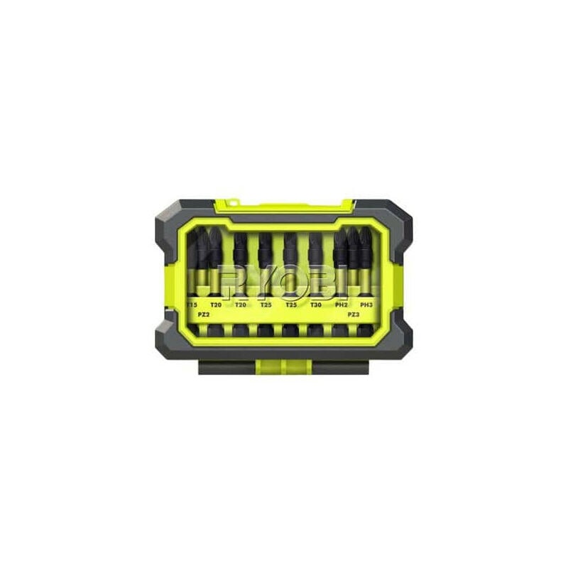 foto del prodotto ryobi accessori vite box scossa 10 parti rak10msdi