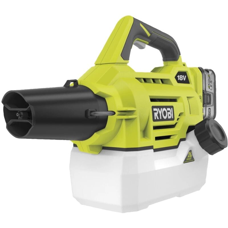 foto del prodotto ryobi atomizzatore a batteria ry18fga 18v, batteria 2ah inclusa