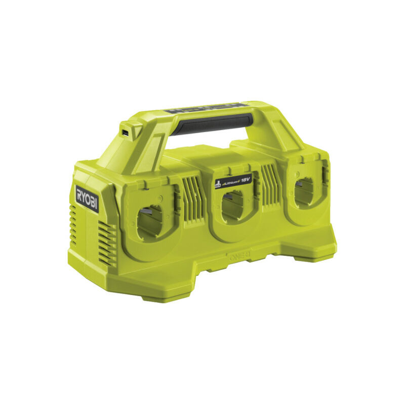 foto del prodotto ryobi caricabatterie rc18640 18v oneplus agli ioni di litio 6 porte