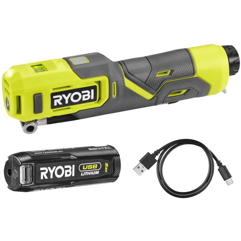 foto del prodotto ryobi compressore ri4 120g 4v 2ah