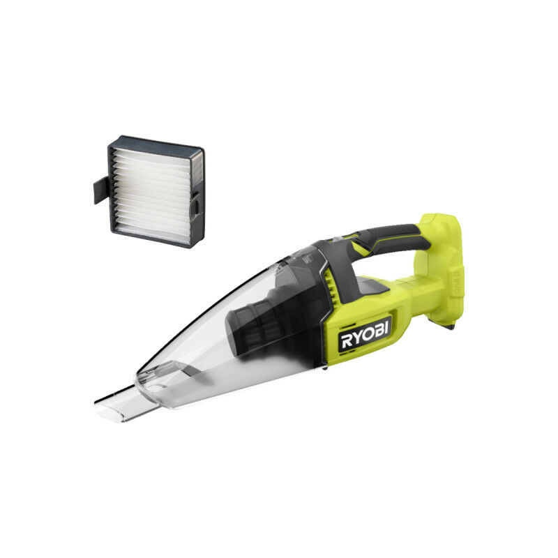 foto del prodotto ryobi confezione aspiratore portatile rhv18 0 18v oneplus 600ml senza batteria e caricabatterie filtro hepa h1
