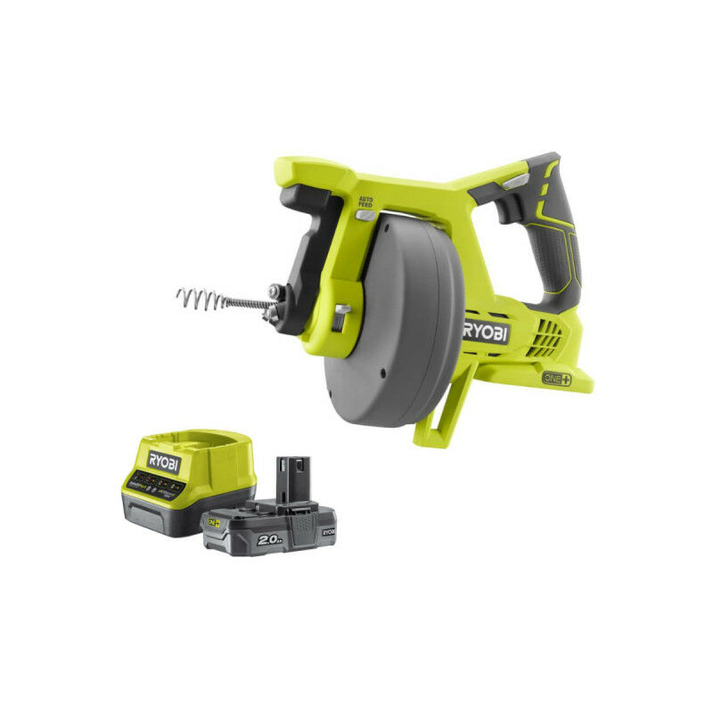 foto del prodotto ryobi confezione d boucheur 18v oneplus 1 batteria lithiumplus 2.0ah 1 caricatore rapido 2.0ah r18da 0