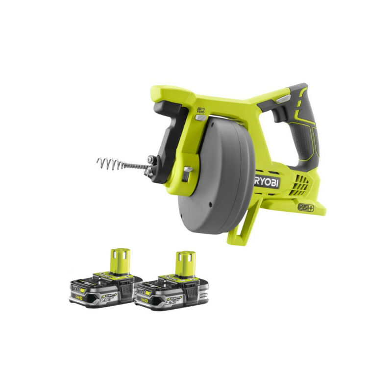 foto del prodotto ryobi confezione d boucheur 18v oneplus 2 batterie lithiumplus 2,5ah r18da 0
