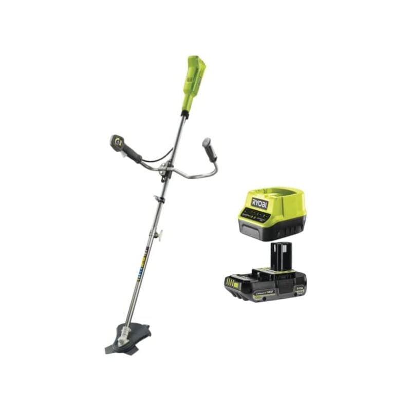 foto del prodotto ryobi confezione decespugliatore obc1820b 18v oneplus 1 batteria 2.0ah 1 caricatore rapido