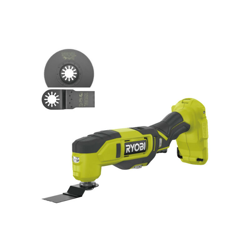 foto del prodotto ryobi confezione multiutensile rmt18 0 18v oneplus 11 accessori senza batteria e caricatore kit di taglio mult