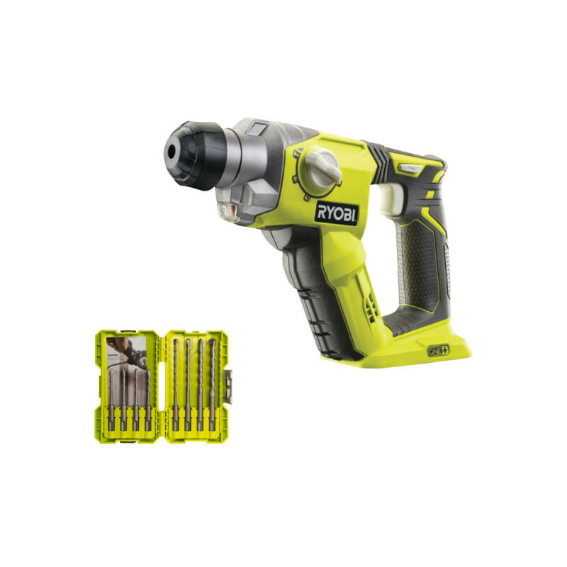foto del prodotto ryobi confezione trapano a percussione r18sds 0 18v oneplus senza batteria e caricabatterie scatola di impilamento