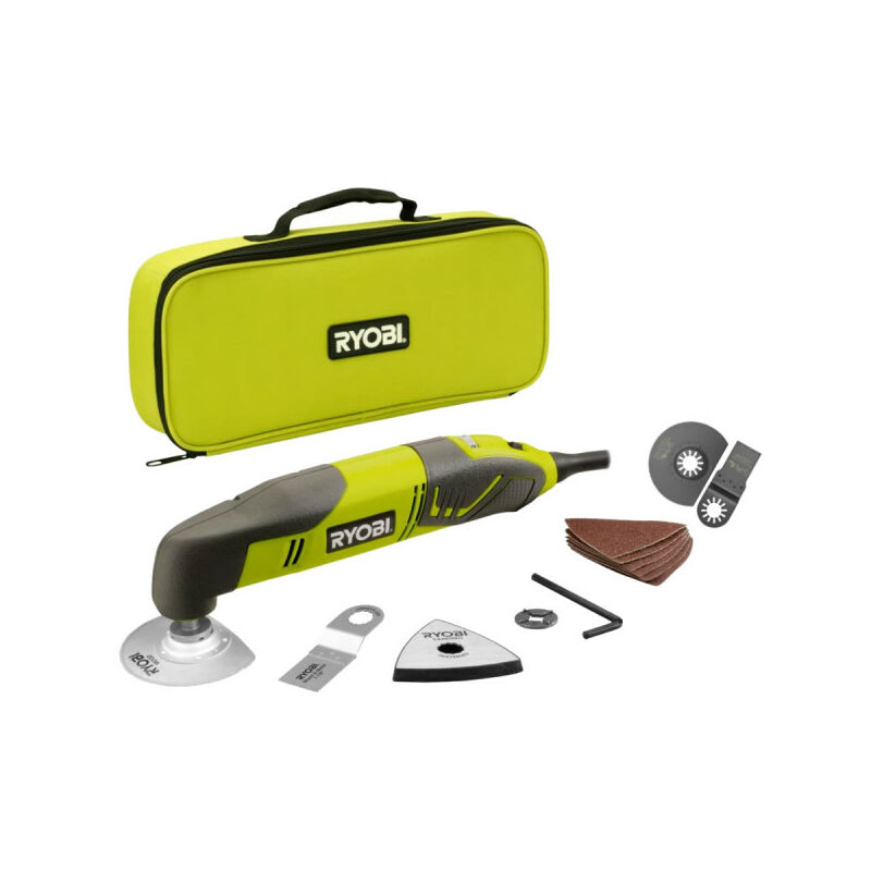 foto del prodotto ryobi confezione utensile multifunzione rmt200 s 200w kit di taglio rak02mt