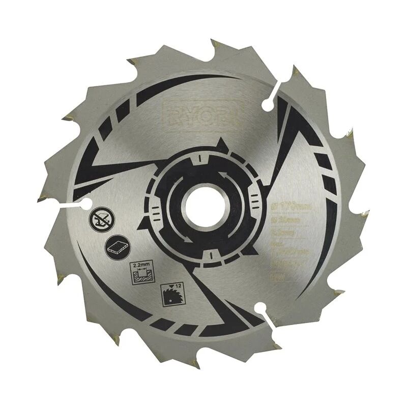 foto del prodotto ryobi csb170a1 lama sega circolare 170mm 20mm 2,2mm 12t legno ews1150rs rcs1600