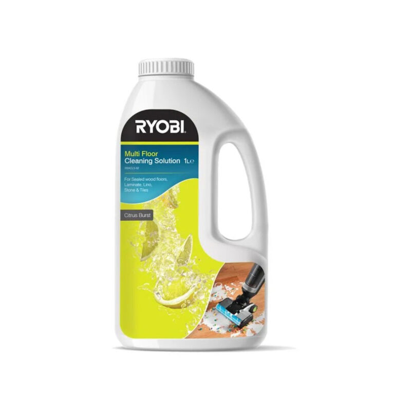 foto del prodotto ryobi detergente per pavimenti duri 1l compatibile con rhfc18bl hoover