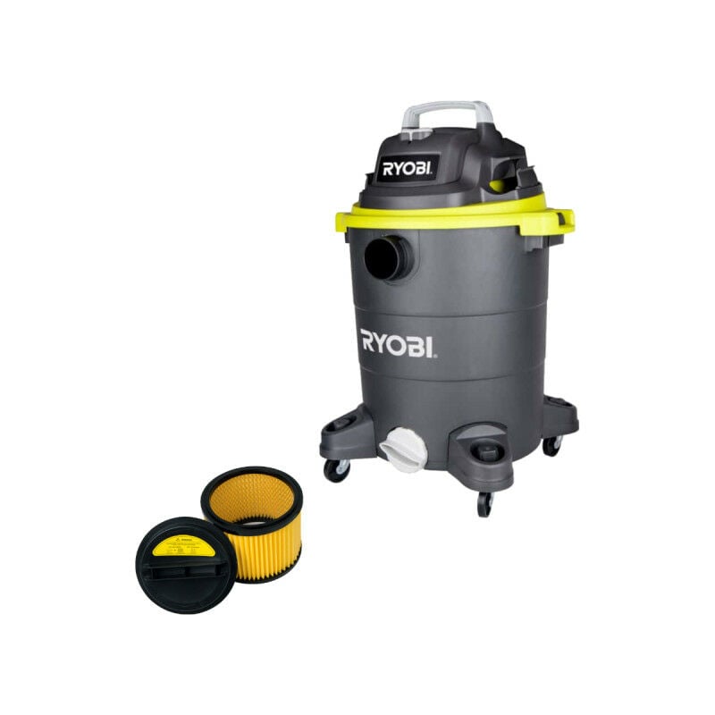 foto del prodotto ryobi hoover 1400w 30l rvc 1430ppt g filtro di ricambio rakvacf2030
