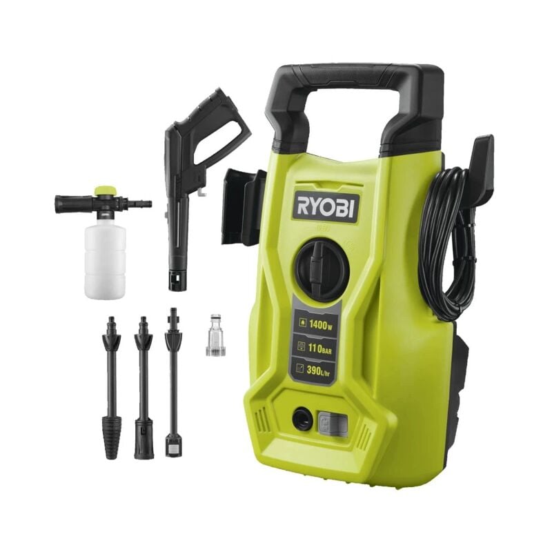 foto del prodotto ryobi idropulitrice a freddo ry110pwa 110 bar 390 l h 1500 w