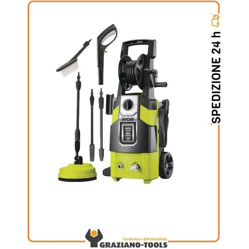foto del prodotto ryobi idropulitrice autoadescante 130 bar rpw130xrbb