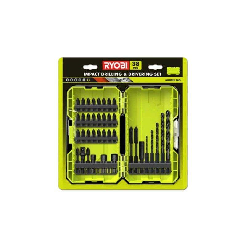 foto del prodotto ryobi impact stackable box 38 accessori trapano vito viteria taglio rak38dsdi2