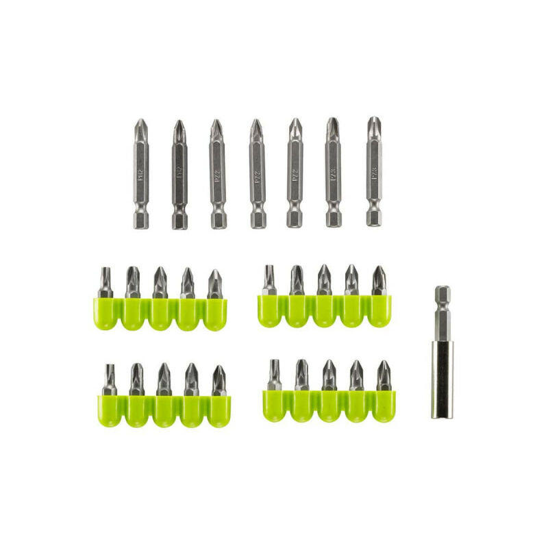 foto del prodotto ryobi kit 28 accessori per avvitare con portaoggetti rak28msd