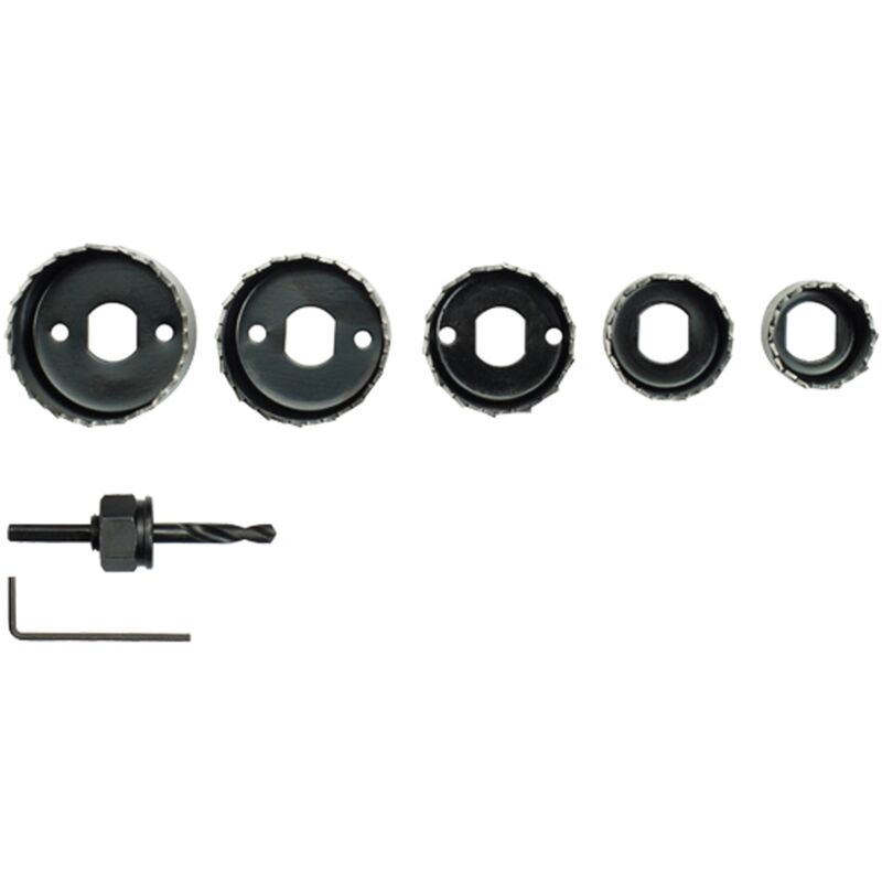 foto del prodotto ryobi kit 7 seghe a tazza rak07hs