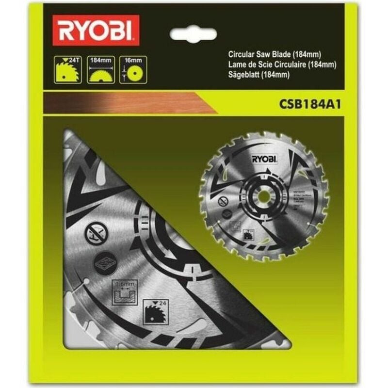 foto del prodotto ryobi - lama da sega dede sabre csb184a1 184mm compatibilecon r18cs7-0 one one