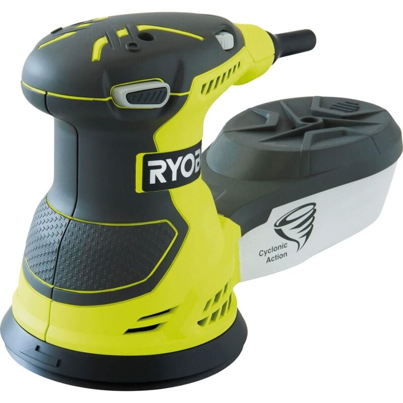 foto del prodotto ryobi levigatrice rotorbitale rotazionale con azione ciclonica ros300 300 watt