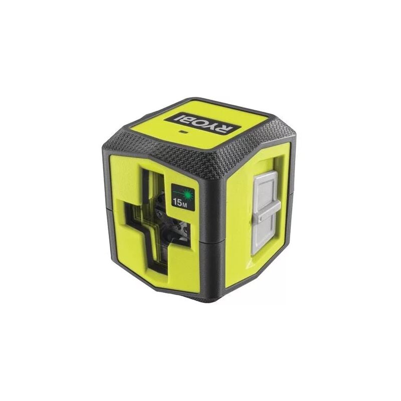 foto del prodotto ryobi livella laser verde a 2 linee 15 metri rbcllg1