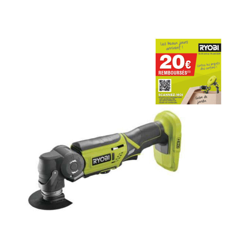 foto del prodotto ryobi multiutensile 18v one senza batteria o caricatore r18mt 0