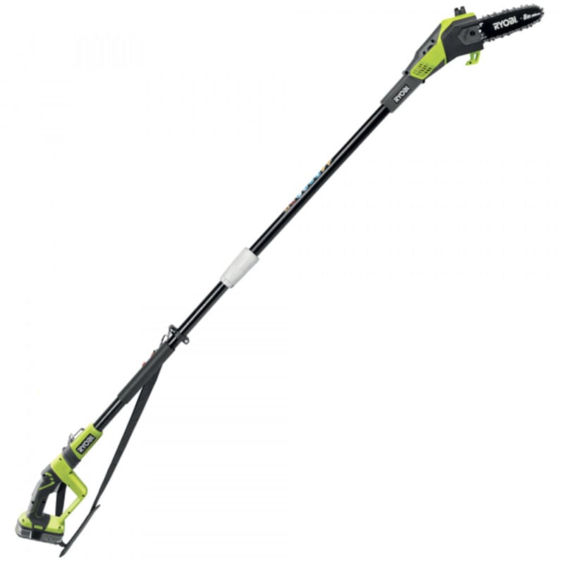 foto del prodotto ryobi potatore sega estensibile telescopica a batteria su asta regolabile opp1820 18v con barra cm 20