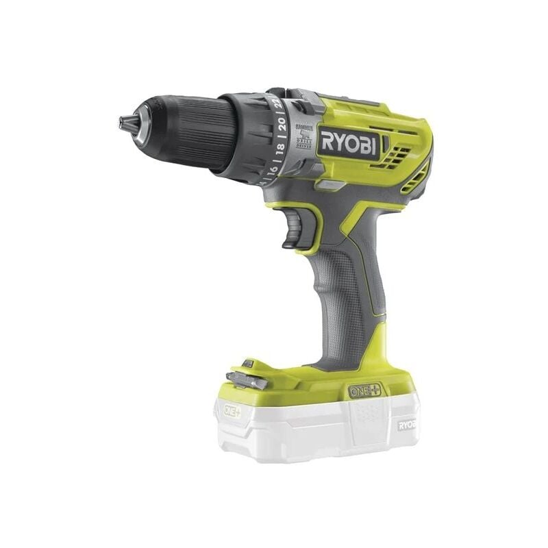 foto del prodotto ryobi r18pd3 0 trapano avvitatore percussione batteria 18v 50nm solo corpo 