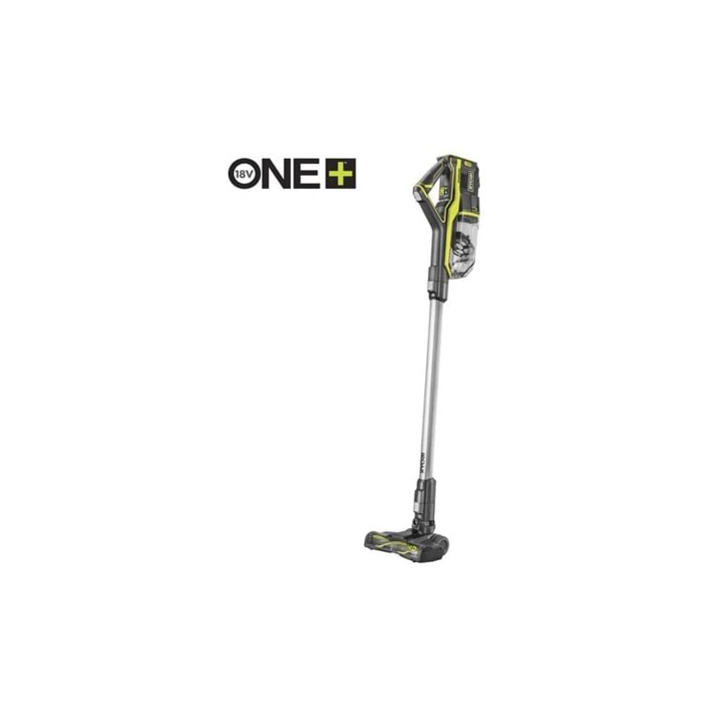 foto del prodotto ryobi r18sv7 0, aspirapolvere verticale 18 v oneplus brushless lithiumplus senza batteria o caricabatterie r18sv7 0, verde