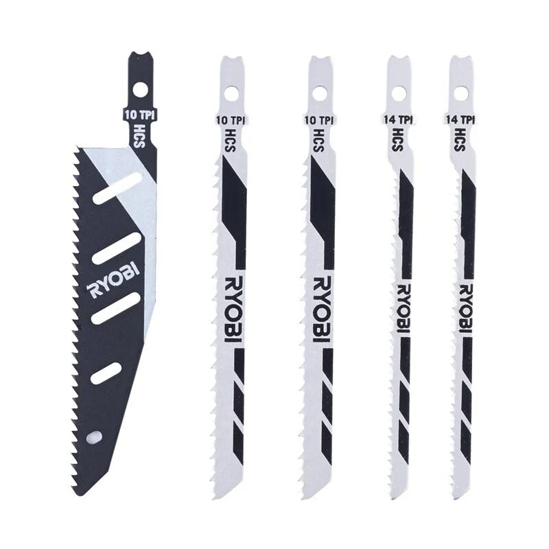 foto del prodotto ryobi rak05jsbfc kit 5 lame universali 10 14tpi flush cut seghetto alternativo