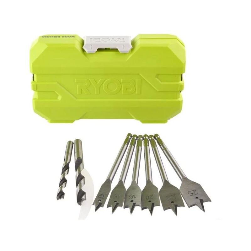 foto del prodotto ryobi rak12swd kit 12 punte mecchie legno trapano avvitatore