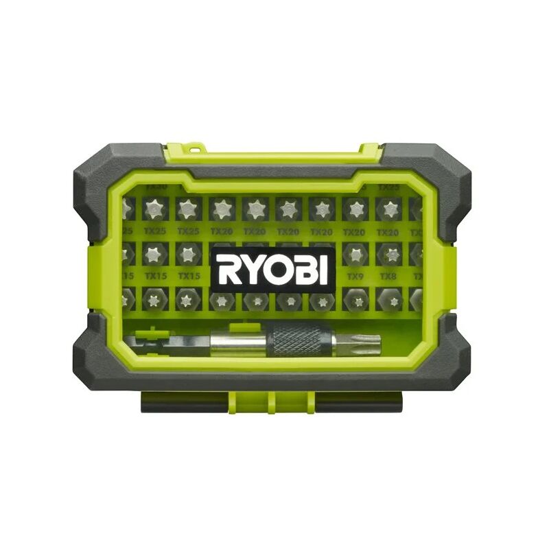 foto del prodotto ryobi rak32tsd kit 32 bits torx 1 4 esagonale trapano avvitatore portapunte
