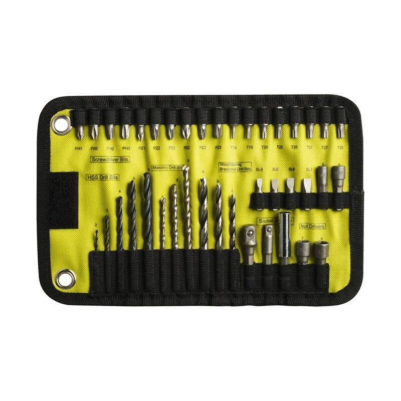 foto del prodotto ryobi rak40rm rotolo 40 bits punte trapano avvitatore foratura