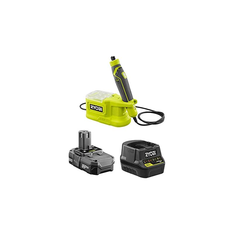 foto del prodotto ryobi rrt18 0 utensile rotativo batteria 18v 4400 23000 giri min kit 2.0 ah