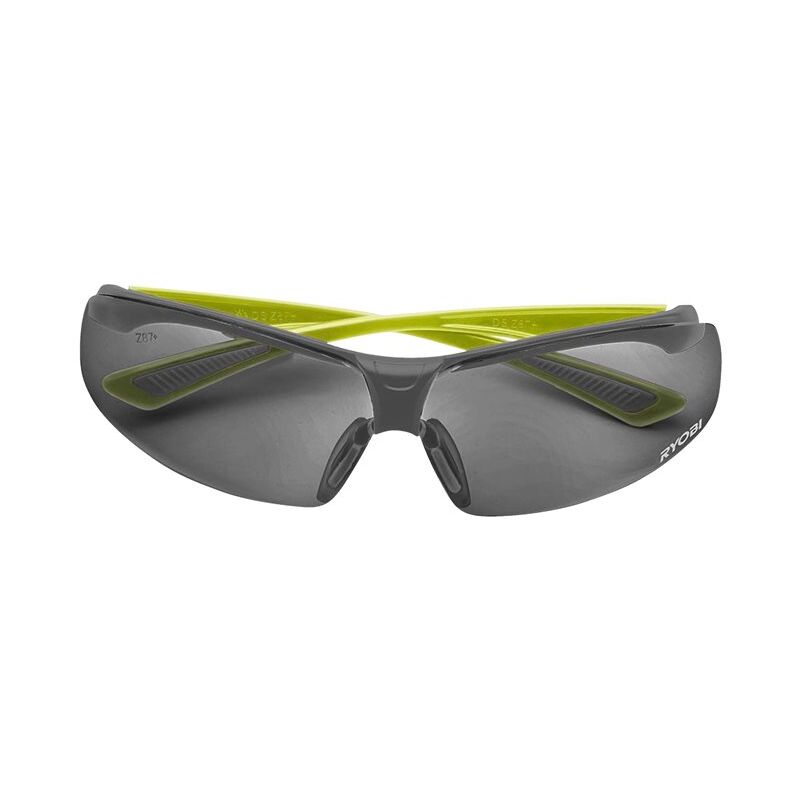 foto del prodotto ryobi rsgt02 occhiali lenti policarbonato scure protezione f filtri uv