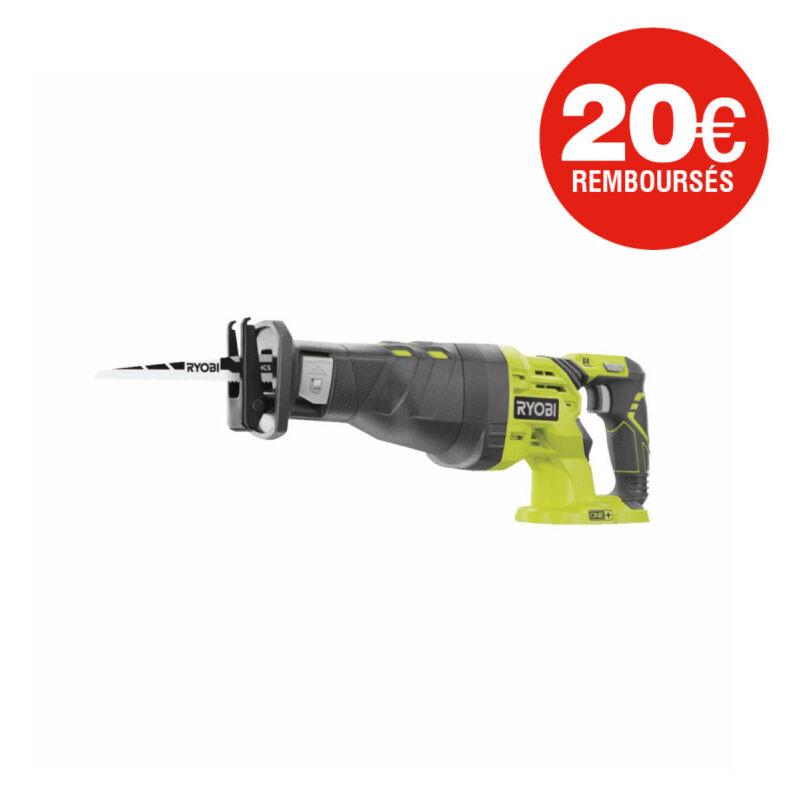 foto del prodotto ryobi sega a sciabola 18v one senza batteria e caricabatterie r18rs 0