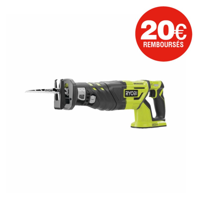 foto del prodotto ryobi sega a sciabola senza spazzole 18v one senza batteria o caricabatterie r18rs7 0