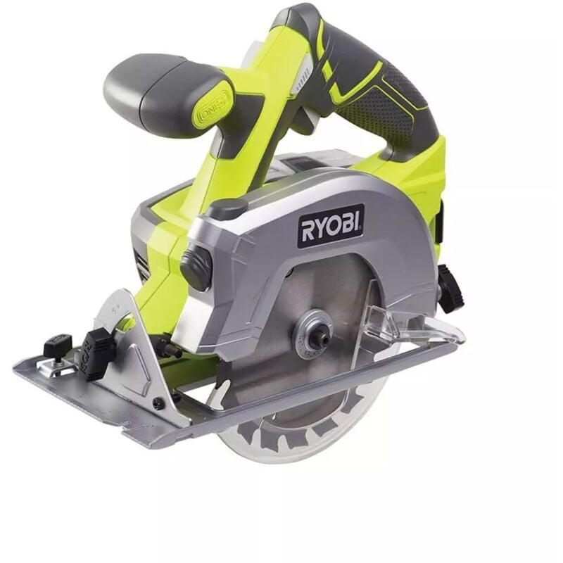 foto del prodotto ryobi sega circolare a batteria rwsl1801m con guida laser lama tct 150 mm 18v, solo corpo macchina