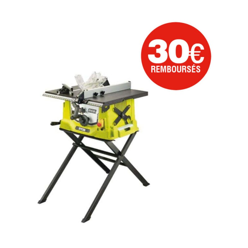 foto del prodotto ryobi sega da banco elettrica 1800w 254mm base retrattile rts1800s g