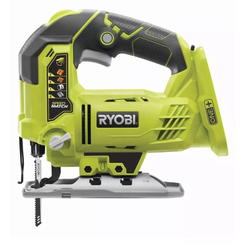foto del prodotto ryobi seghetto alternativo pendolare a batteria r18js 0 25mm 18v, solo corpo macchina