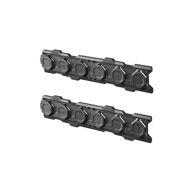 foto del prodotto ryobi set di 2 guide da parete per link system 84 x 16,5 cm rsl2wr 2