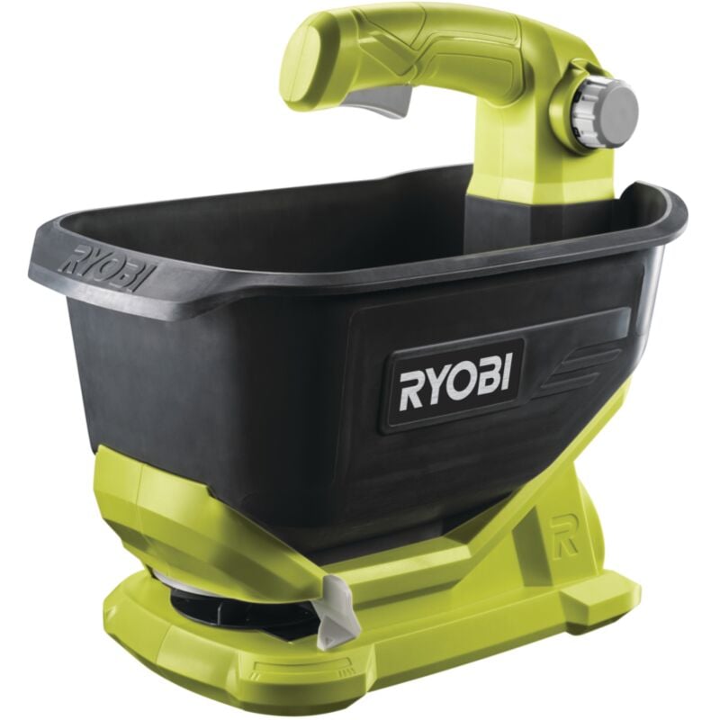 foto del prodotto ryobi spargiconcime a batteria oss1800, solo corpo macchina