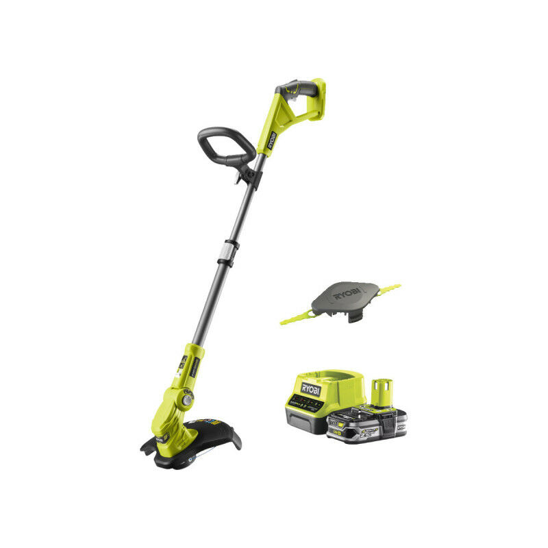 foto del prodotto ryobi tagliabordi bordatrice bordatrice 18v oneplus 1 batteria lithiumplus 2.5ah 1 caricatore rapido 1 testa a