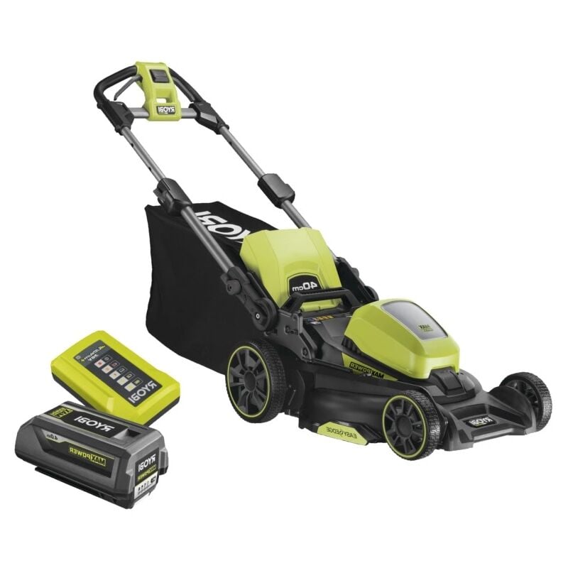 foto del prodotto ryobi tagliaerba a batteria ry36lm40a 140 taglio 40 cm 36v, batteria 4.0 ah inclusa
