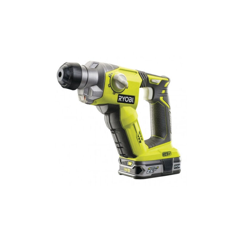 foto del prodotto ryobi tassellatore scalpellatore a batteria sds plus r18sds 125s 18v 2,5ah