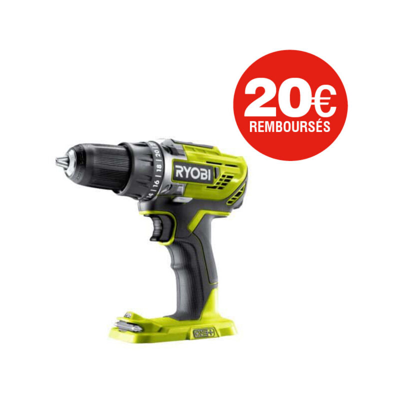 foto del prodotto ryobi trapano avvitatore 18v one senza batteria o caricatore r18dd3 0