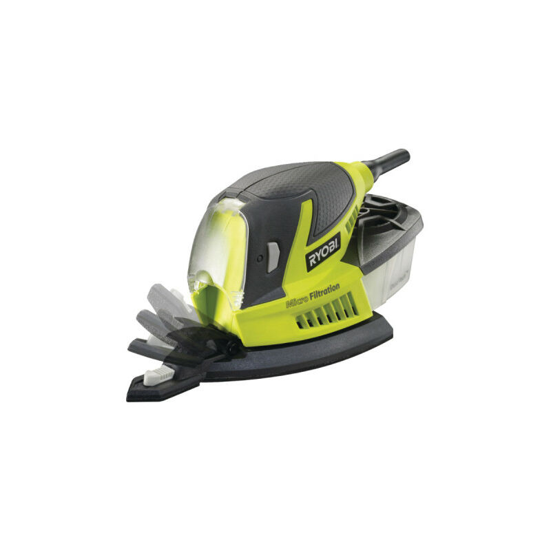 foto del prodotto ryobi triangolare sander 100w 20 abrasiva rps100 ga20