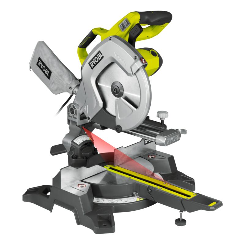 foto del prodotto ryobi troncatrice radiale ems254l elettrica 2000w lama 254mm tct