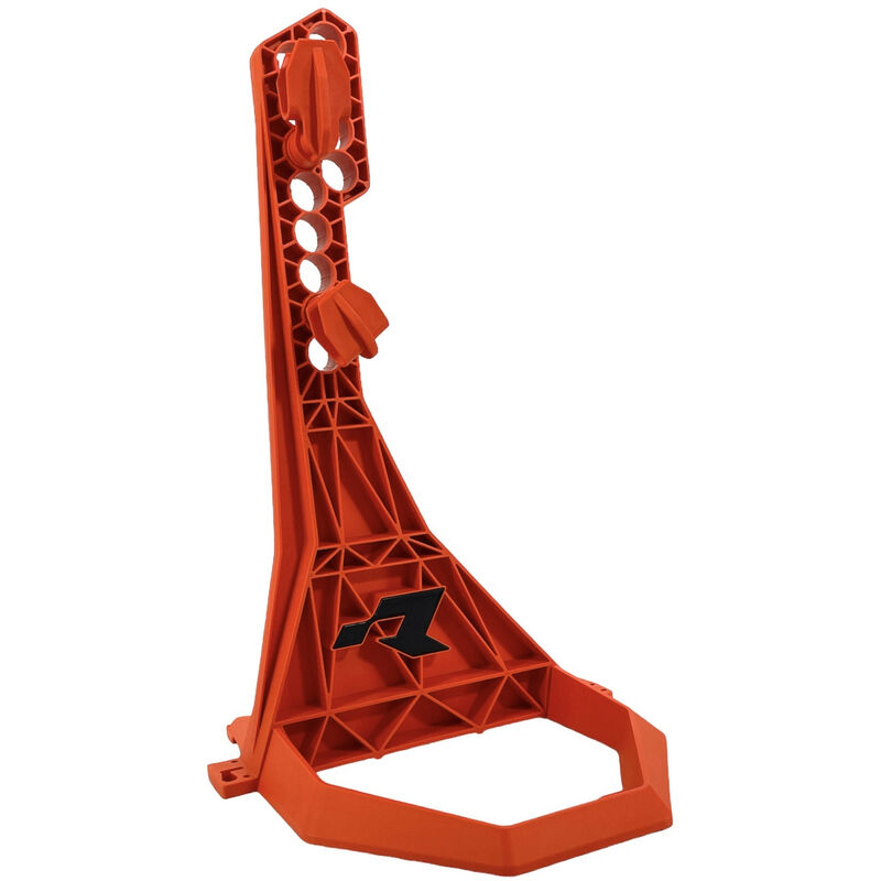 foto del prodotto rz supporto per bici regolabile arancione cavalletto bicicletta supporto bici per riparazione mtb downhill corsa universale officina da
